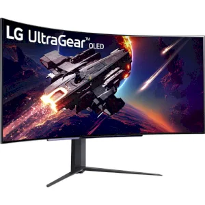 LG UltraGear 45GR95QE-B 45" 0.03 ms WQHD G-Sync FreeSync Curved Gaming Monitor