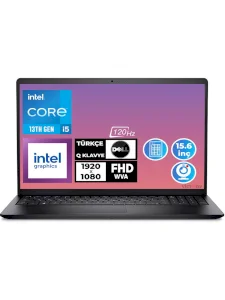 Dell Vostro 3530 N3404PVNB3530U i5-1334U 16 GB 512 GB SSD Iris Xe Graphics 15.6" Full HD Notebook